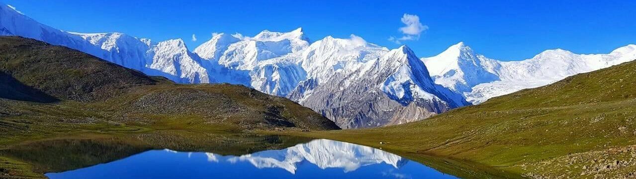 Panoramic view of Rashphari Peak in Nagar Valley, Gilgit-Baltistan.