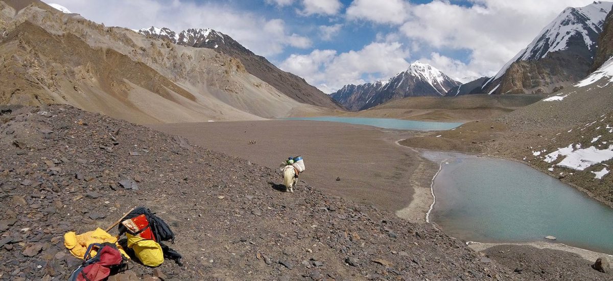 Hispar Peak, Hispar Valley, Gilgit-Baltistan, mountain expedition, high-altitude climbing, glacier terrain, snow-capped mountains, adventure tourism, rugged landscape, northern Pakistan, mountaineering, alpine scenery, exploration, outdoor adventure