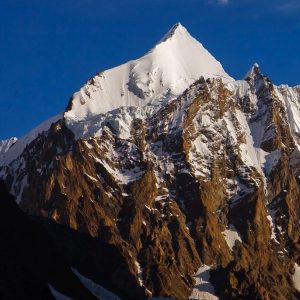Angel Peak in the Karakoram Range Gilgit Baltistan