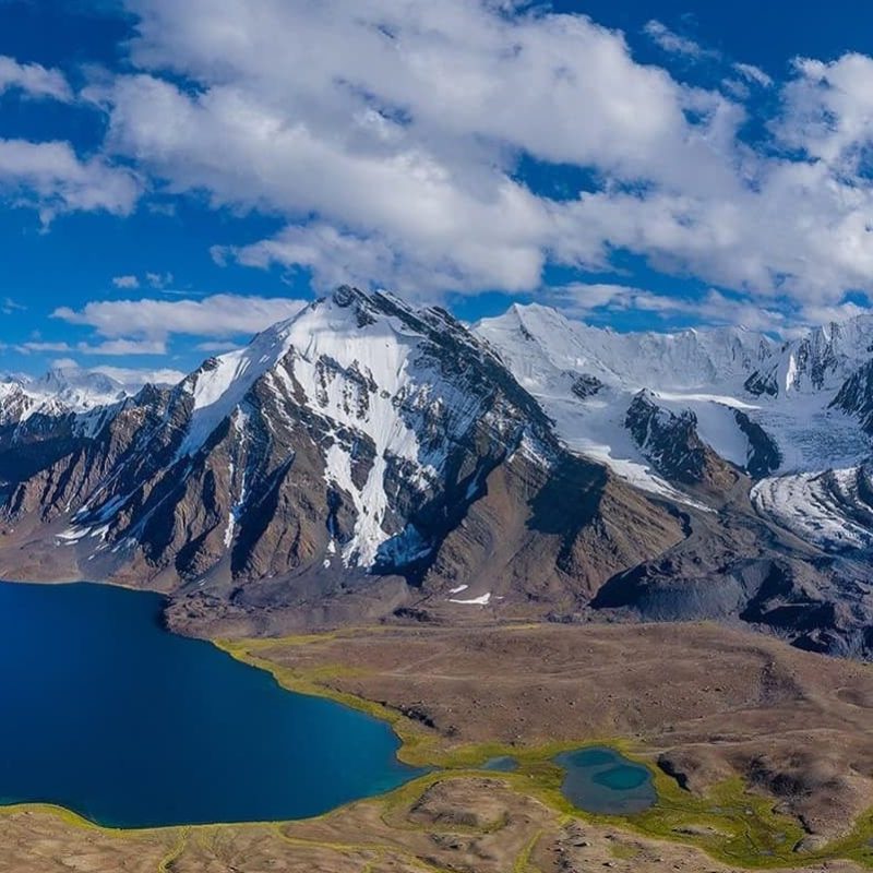 Karmbar lake enroute shajinali pass +broghil trek