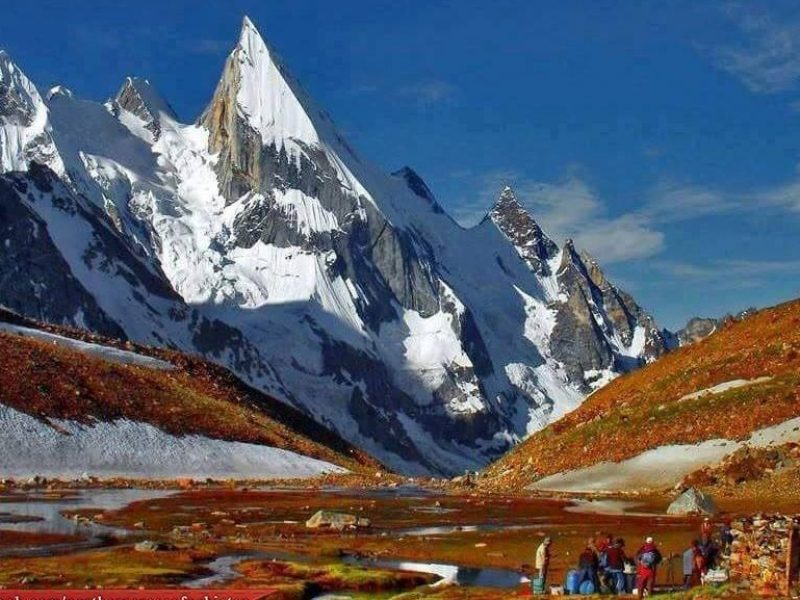 Laila Peak Hushe Laila Peak Expedition Laila Peak Gilgit Baltistan Climbing Laila Peak Hushe Valley trekking Karakoram peaks Pakistan Laila Peak base camp Snow-capped mountain Pakistan Laila Peak glacier Iconic mountains of Pakistan Adventure tourism Gilgit Baltistan Mountaineering in Hushe Valley