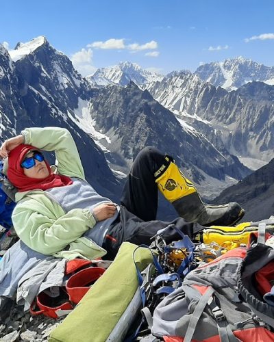 Hispar Peak Expedition in Hispar Valley, Gilgit-Baltistan Hispar Peak, Hispar Valley, Gilgit-Baltistan, mountain expedition, high-altitude climbing, glacier terrain, snow-capped mountains, adventure tourism, rugged landscape, northern Pakistan, mountaineering, alpine scenery, exploration, outdoor adventure