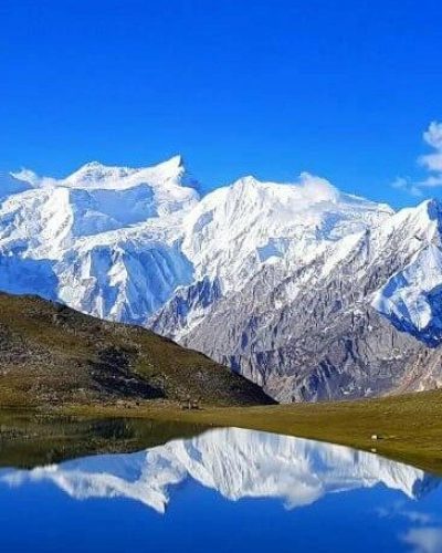 rush lake Rash Lake in Patundas with reflections of Passu Sar